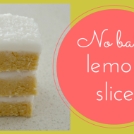 RECIPE – No Bake Lemon Slice