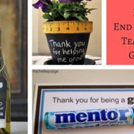 DIY End of Year Teacher Gifts
