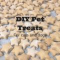 Three ingredient pet treats for cats and dogs