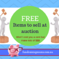 Free items to sell at auction | Fundraising Mums