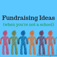 Non School-Based Fundraising Ideas
