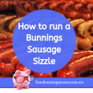 How to Run a Bunnings Sausage Sizzle