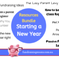 BUndle of resources for starting the new year | Fundraising Mums
