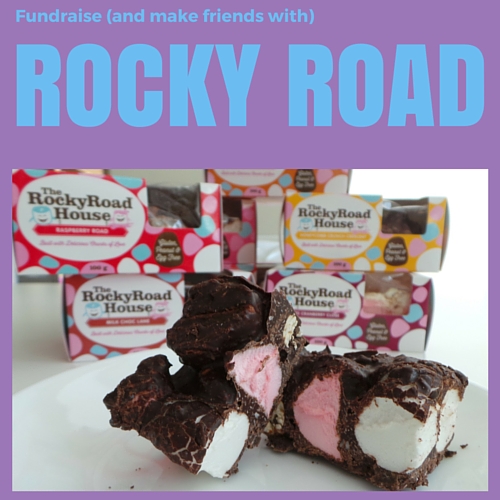 Rocky Road chocolate fundraising | Fundraising Mums