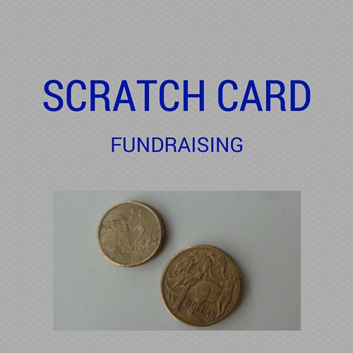 Fundraiser with scratchies