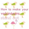 How to make your volunteers stand out