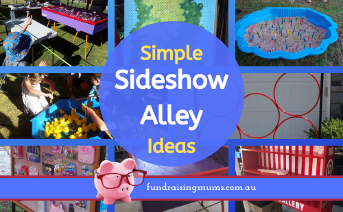 Simple sideshow alley games for your fete | Fundraising Mums