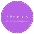 7 reasons why you should volunteer