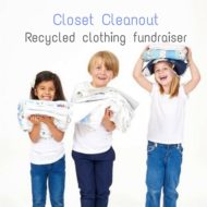 Closet Cleanout – clothing recycling fundraiser