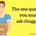 Chuggers - what are they and what is the one question you must ask them