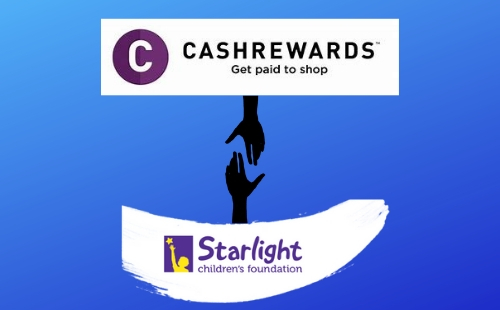 Cashrewards partnering with Starlight Foundation | Fundraising Mums