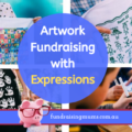 Artwork fundraising with Expressions | Fundraising Mums
