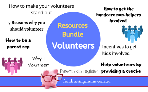 Resources for finding and helping volunteers | Fundraising Mums
